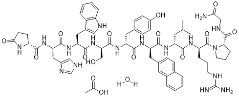 Nafarelin acetate hydrate 86220-42-0